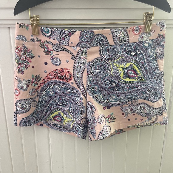 Express Pants - Express paisley shorts, like new, zipper on side, size 2